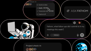 Fathom:开会专心听,会后再从摘要和转写里找重点