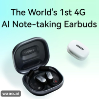 号称世界首款4G AI记事耳机，TicNote Pods开会不用掏手机