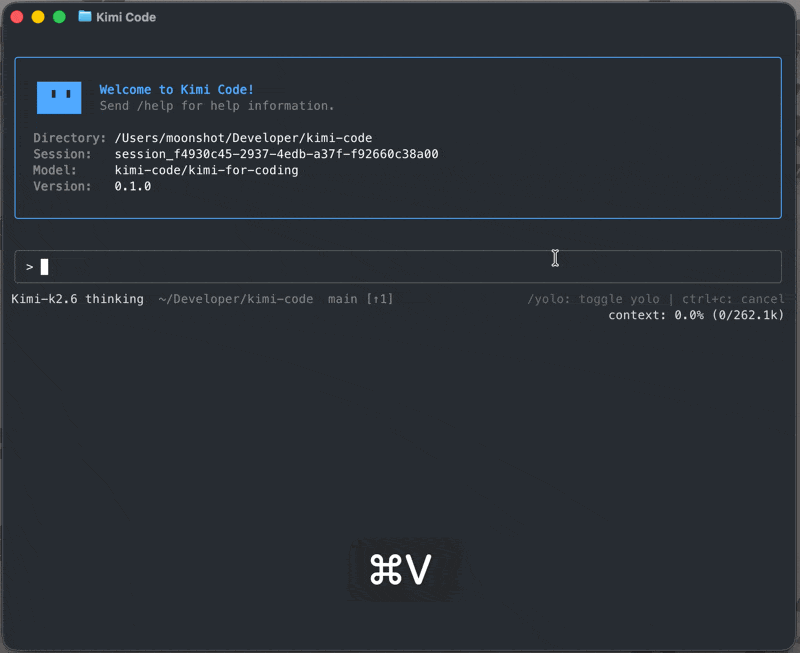 Kimi Code:让 AI 进终端改代码,先学会给它划清工作目录